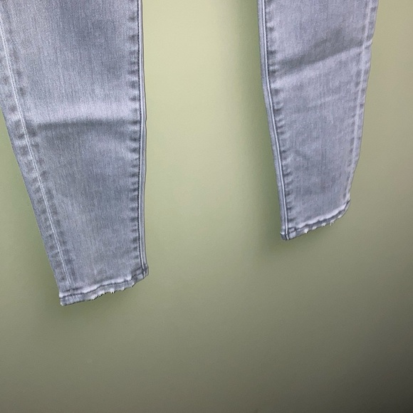 American Eagle Outfitters Gray Skinny Distressed Jeans - Picture 5 of 15